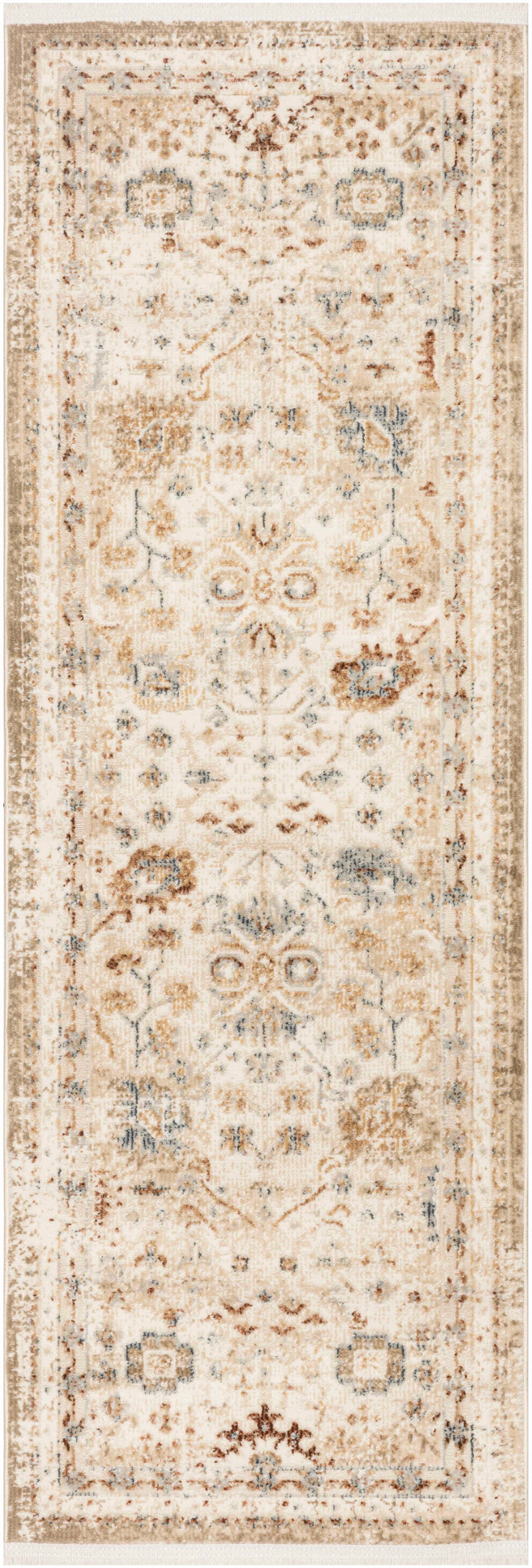 Isabeau Rust Ivory Area Rug