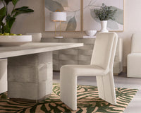 Cascata Linen Upholstered Dining Chair
