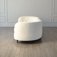 Lauren 89.5 Stylishly Curved Sofa With Legs