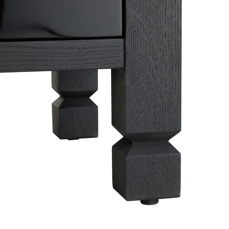 Jericho 48" Ebony High Gloss Cabinet