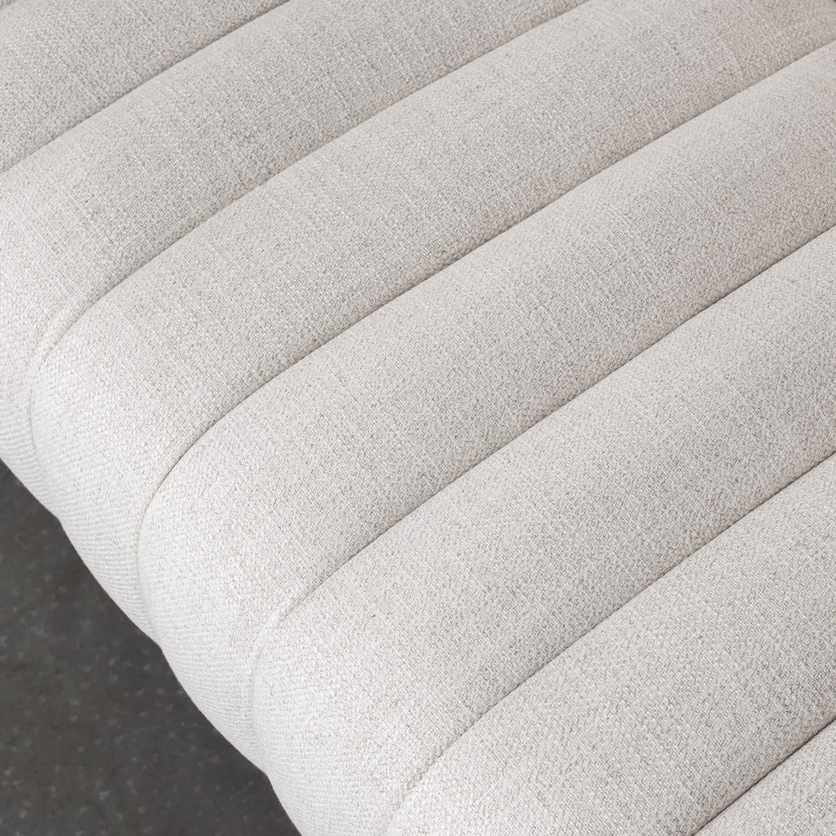 Troye 82" Cream Performance Fabric Sofa