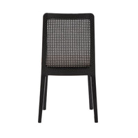 Cane Black Dining Chair (Set of 2)