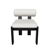 Horris Cream Performance Fabric Indoor/Outdoor Dining Armchair (Set of 2)