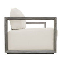 Richie 107" White & Weathered Grey Outdoor Sofa