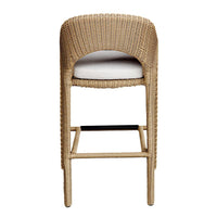 Avenue White All Weather Outdoor Bar Stool