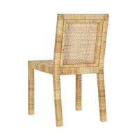Eden Cream Contract Grade Linen Dining Chair