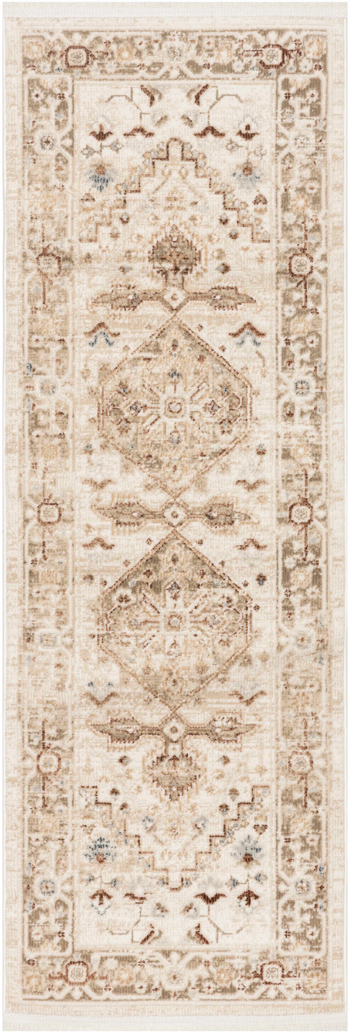 Isabeau Ivory Taupe Area Rug