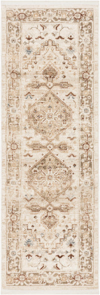 Isabeau Ivory Taupe Area Rug