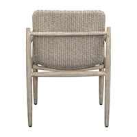 Audrey All Weather Outdoor Oatmeal Dining Chair