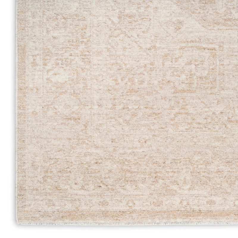 Lucienne Beige Medallion Area Rug