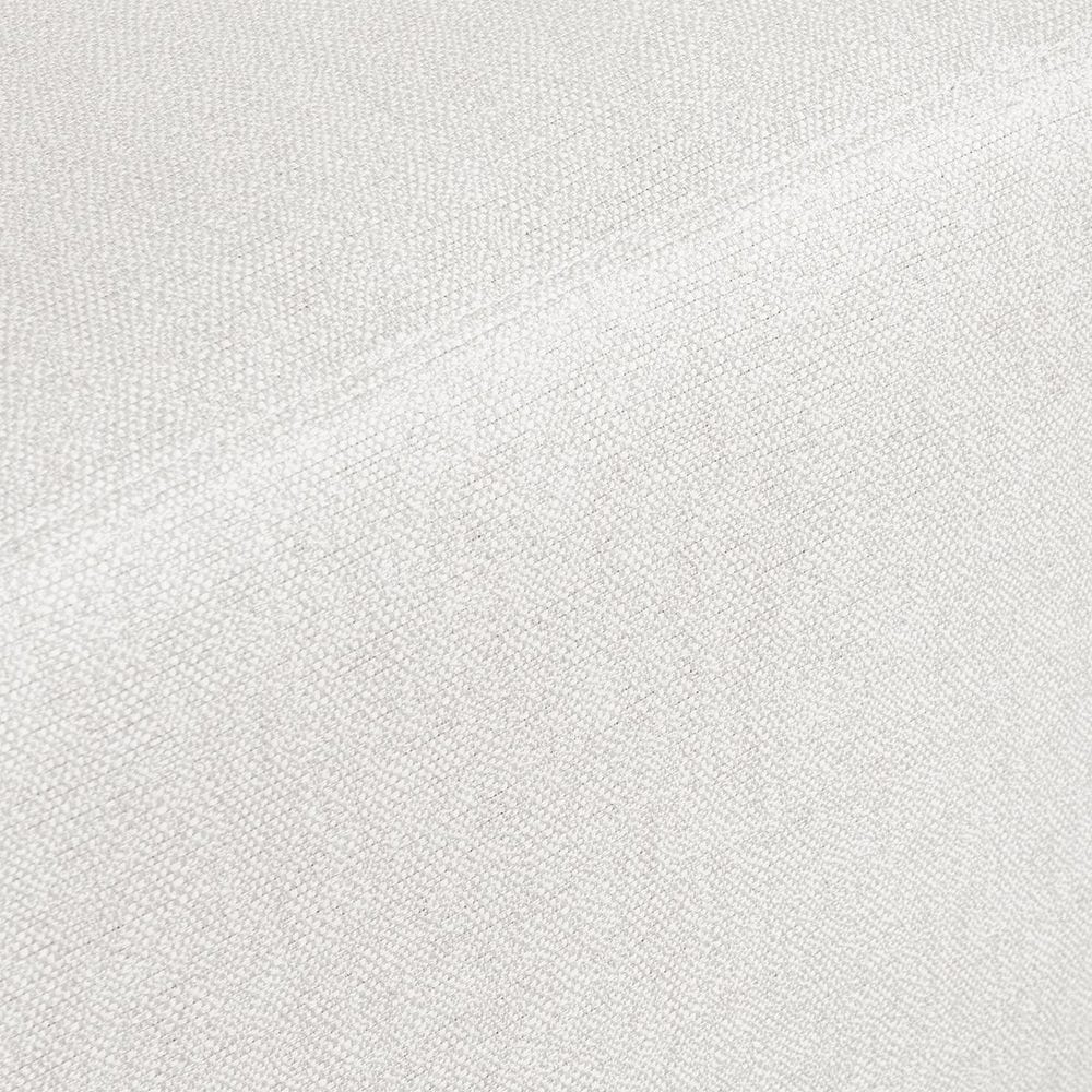 Verah White Outdoor Armless Modular Sofa/Accent Chair