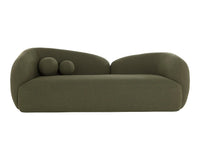 Esme 98.25" Olive Green Bouclé Sofa