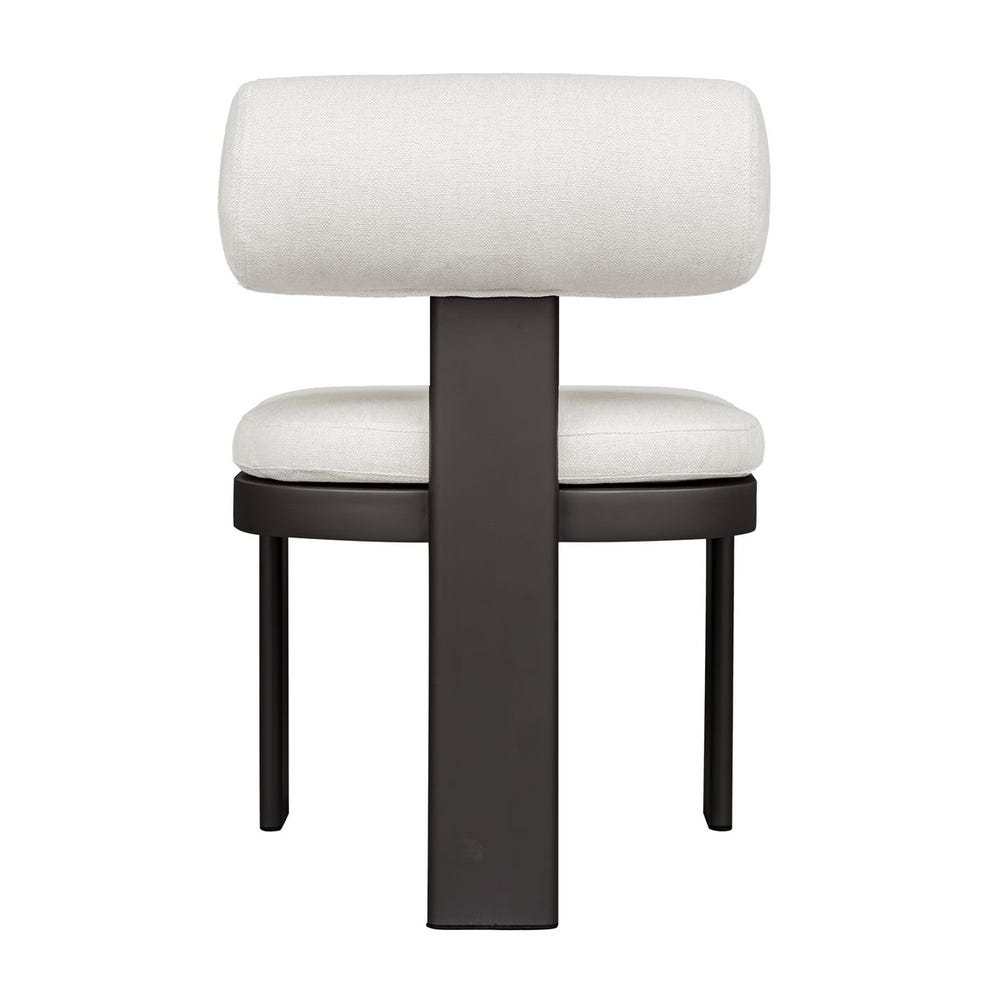 Verah White Outdoor Dining Chair