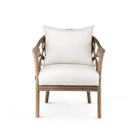 Ettah Driftwood & Linen Armchair
