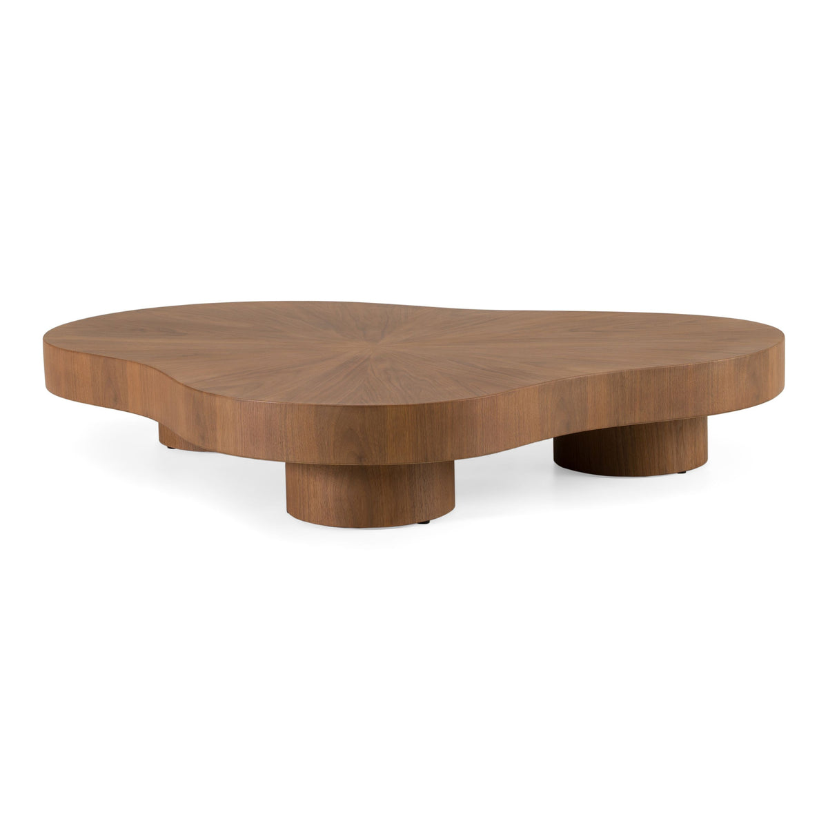 Penelope Modern Walnut Nesting Table Set