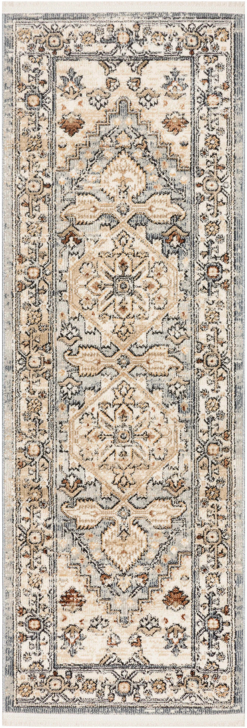 Isabeau Blue Taupe Area Rug