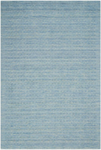 Melinda Sky Blue Wool Area Rug