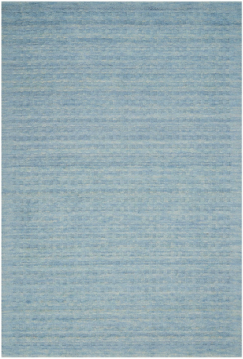 Melinda Sky Blue Wool Area Rug