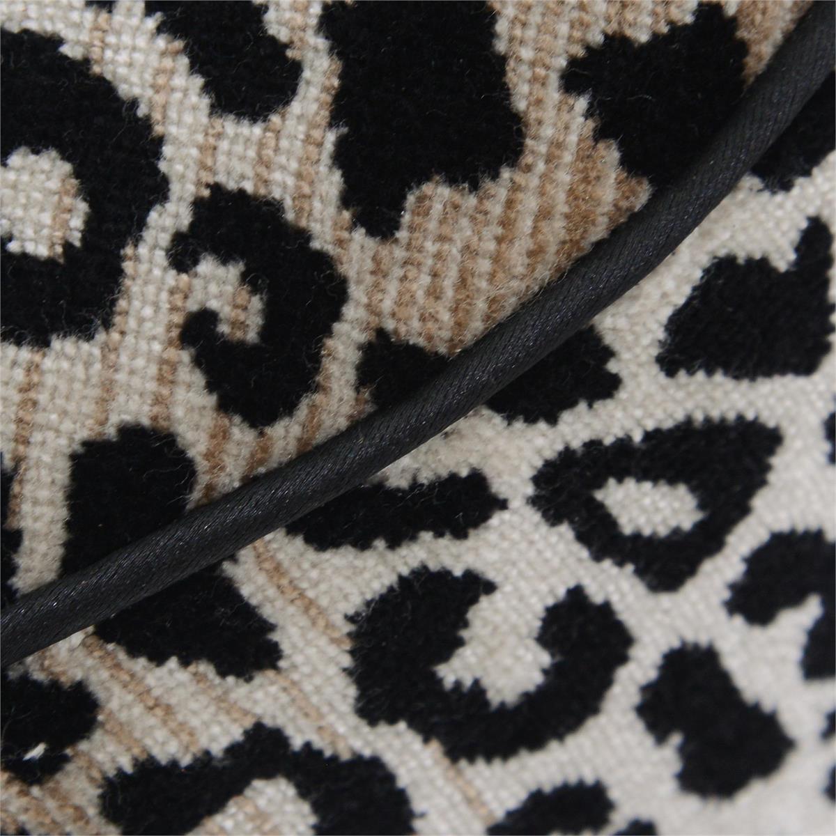 Nadine Butterfly Ottoman with Contrast Welt