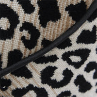 Nadine Butterfly Ottoman with Contrast Welt