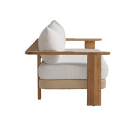 Halston 95" Pearle Boucle Outdoor Sofa