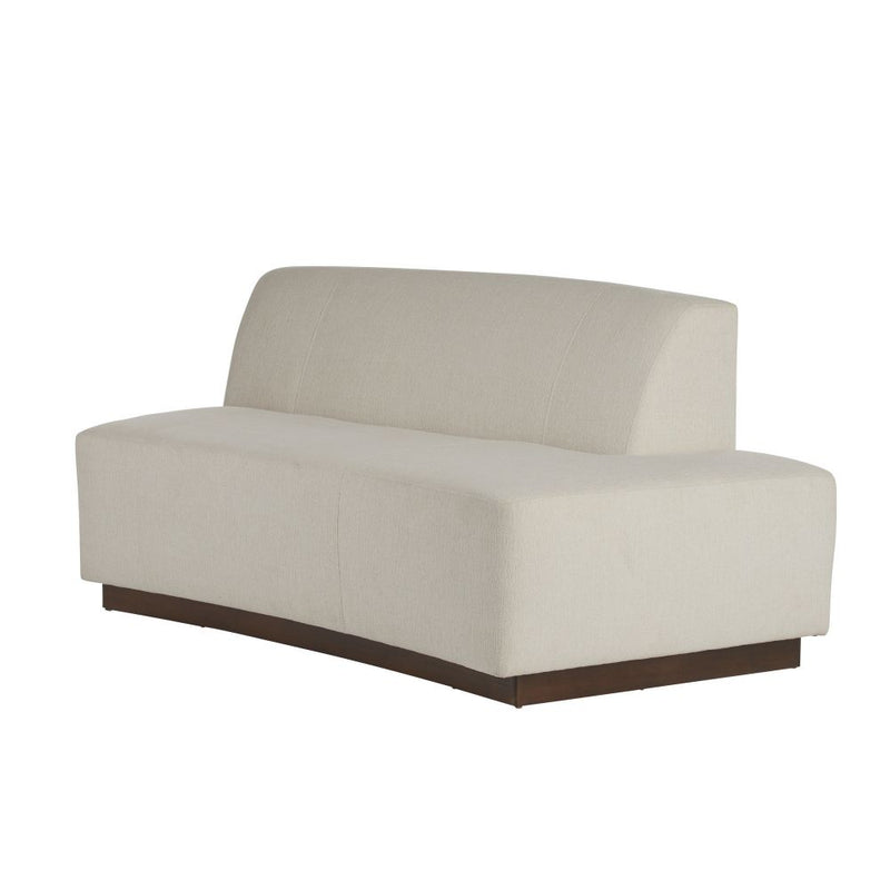 Islander Vanilla Performance Bouclé Sofa (Right & Left Available)