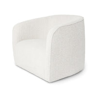 Vinita Cream Boucle Accent Chair