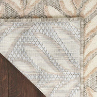 Annitra Indoor/Outdoor Ivory & Grey Patterned Area Rug - Elegance Collection