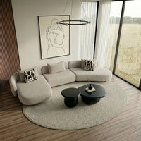 Emilia 172" Modern Beige Sectional Sofa