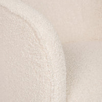 Vinita Cream Boucle Accent Chair