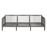 Clara 80" White & Grey Outdoor Sofa