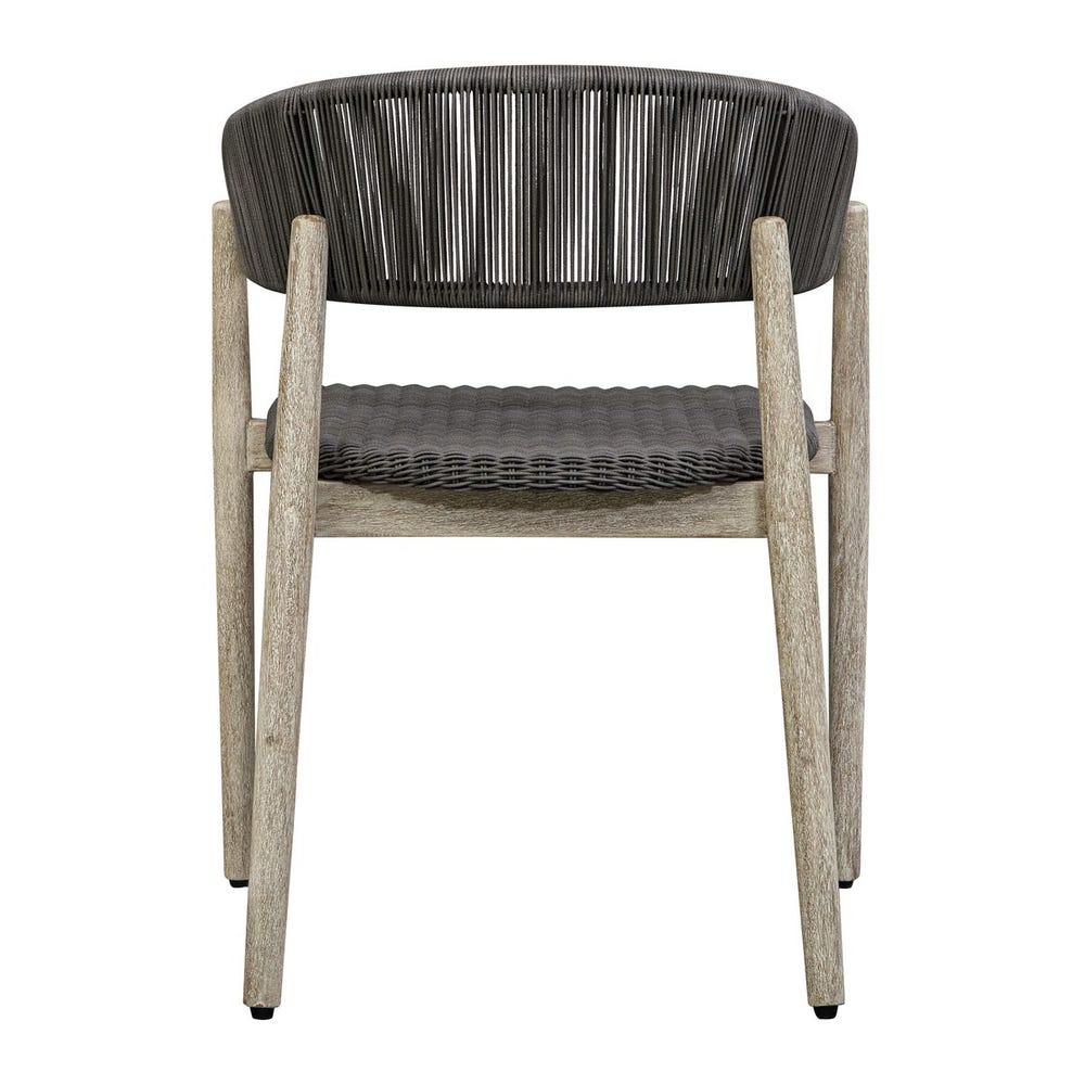 Priscilla All Weather Outdoor Dining Chair (Set of 2)