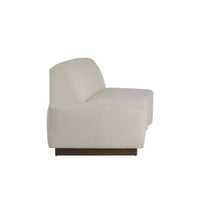 Islander Vanilla Performance Bouclé Sofa (Right & Left Available)
