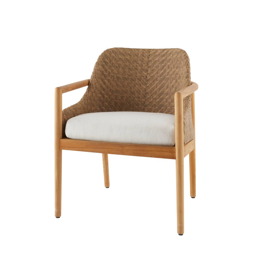 Chilton Performance Boucle Outdoor Dining Chair