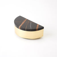 Cosmopolitan Black Marble & Polished Brass Collection