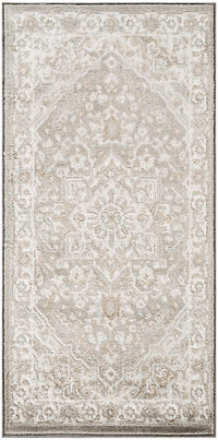 Marisol Floral Vine Light Grey Area Rug