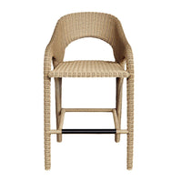 Avenue White All Weather Outdoor Bar Stool
