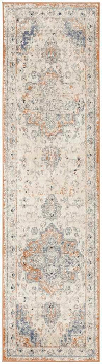 Yasna Medalian Beige/Blue Indoor/Outdoor Area Rug