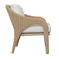 Avenue White All Weather Outdoor Lounge Chair