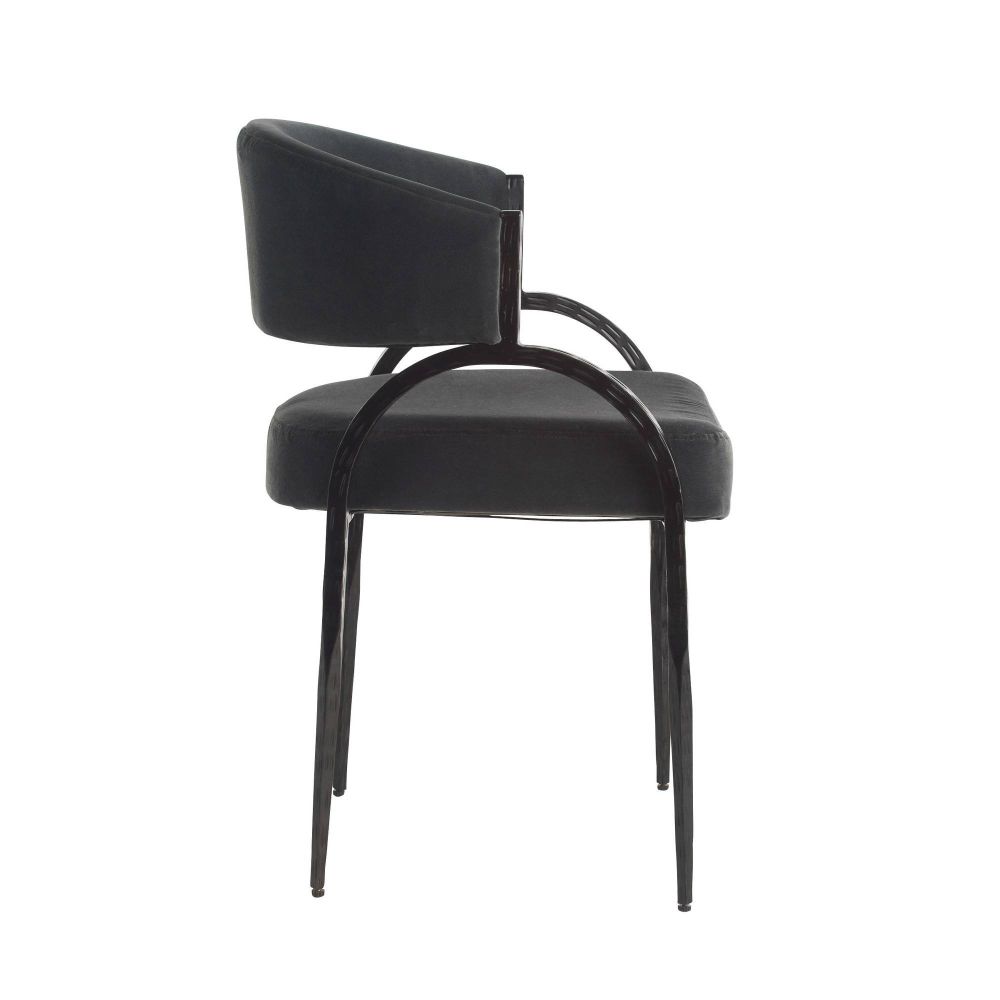 Zelise Midnight Grey Dining Chair