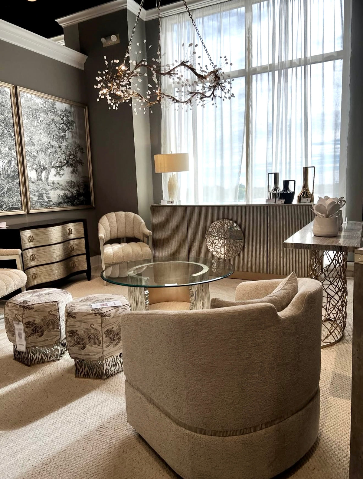 Bridlepath Opulent 4 Door Credenza