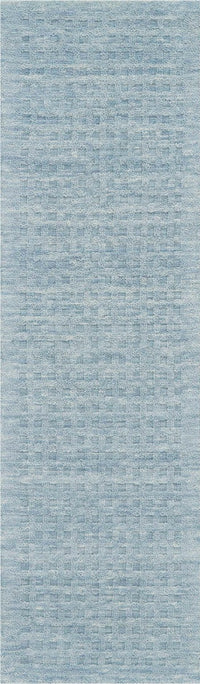 Melinda Sky Blue Wool Area Rug