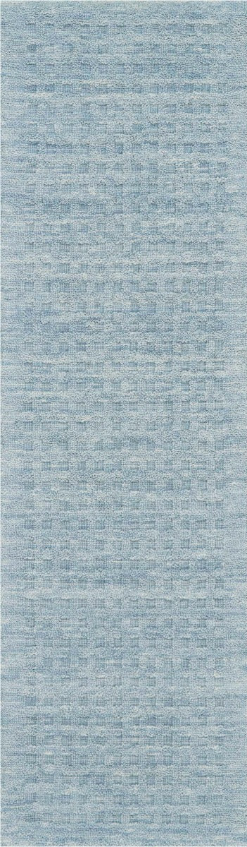 Melinda Sky Blue Wool Area Rug