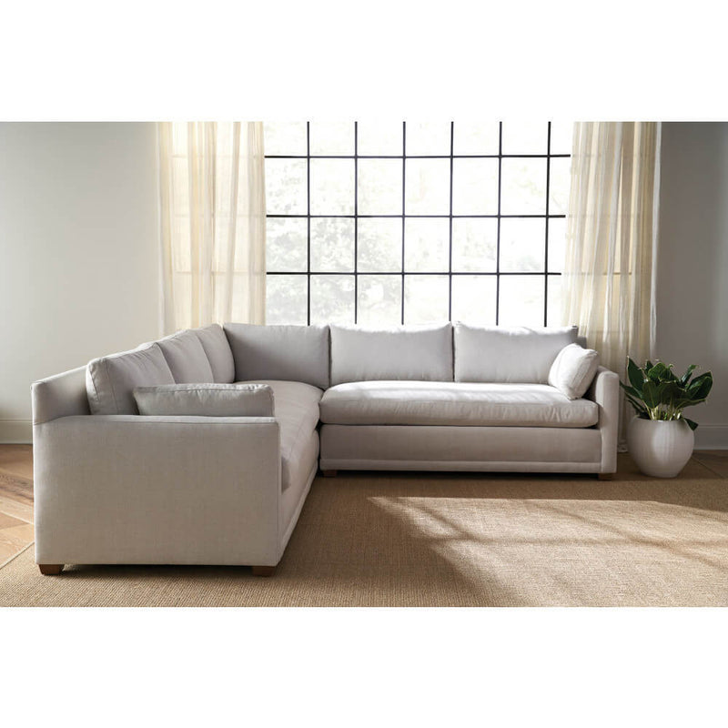 Decker Natural Cloud Sectional Sofa