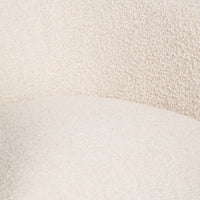 Vinita Cream Boucle Accent Chair
