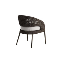 Juri Outdoor Charcoal Brown & Performance Boucle Dining Chair