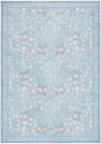 Elara Light Blue Multicolor Area Rug