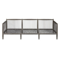 Clara 80" White & Grey Outdoor Sofa