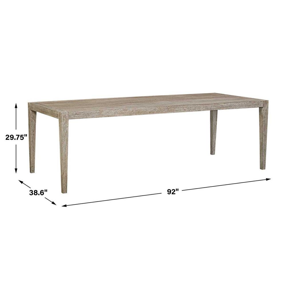 Audrey 92" Indoor-Outdoor Dining Table