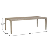 Audrey 92" Indoor-Outdoor Dining Table